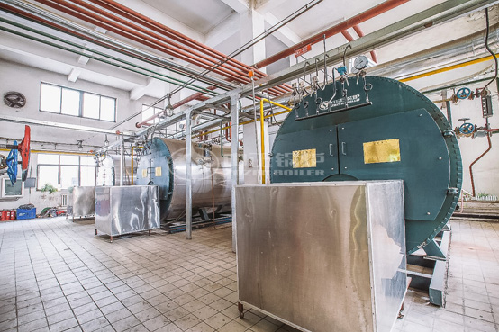 2.8MW WNS工业燃油热水锅炉项目